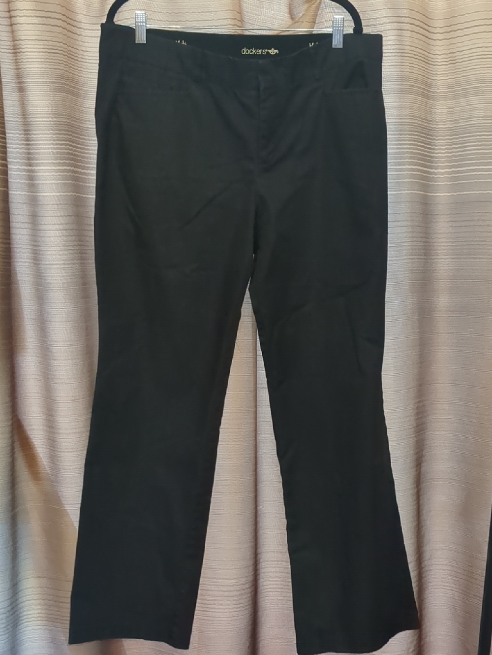 Dockers Black Women's Straight-Leg Trousers